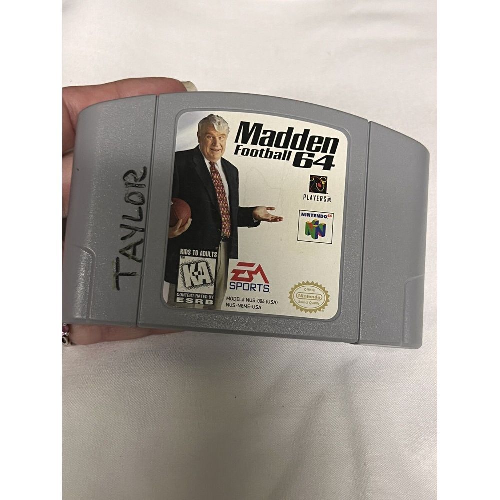 Madden Football‎ 64 (Nintendo 64, 1997) N64 Video Game Combine Shipping CUKa0